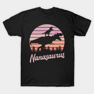 Nanasaurus T-Rex Dinosaur T-Shirt